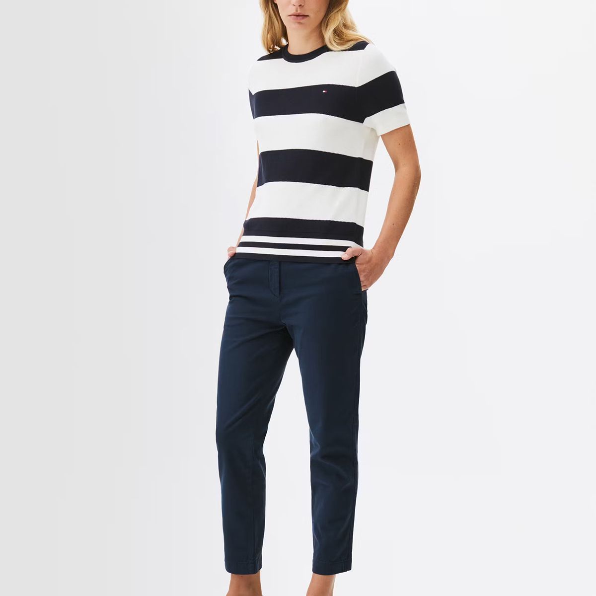 TOMMY HILFIGER - Pantalón Chino Slim Fit Azul Tommy Hilfiger