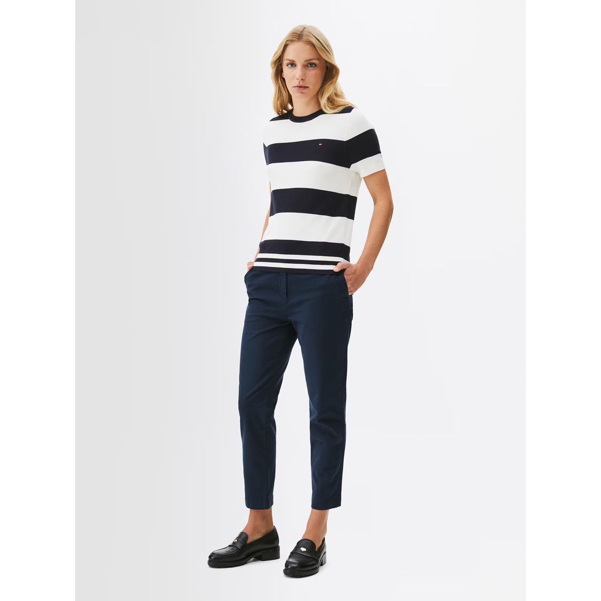 TOMMY HILFIGER - Pantalón Chino Slim Fit Azul Tommy Hilfiger