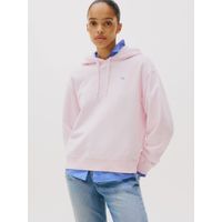 Polerón Hoodie Contrast Flag Logo Rosado