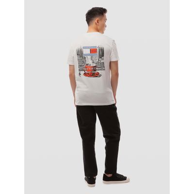 Imagen 2 del producto Polera Novelty Logo Regular Fit Blanco Tommy Jeans