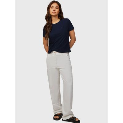 Imagen 2 del producto Polera De Corte Regular Con Logo Azul