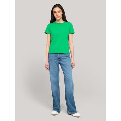 Imagen 2 del producto Polera De Corte Slim Con Logo Verde