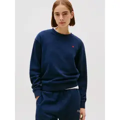 TOMMY HILFIGER - Polerón Contrast Flag Logo Azul