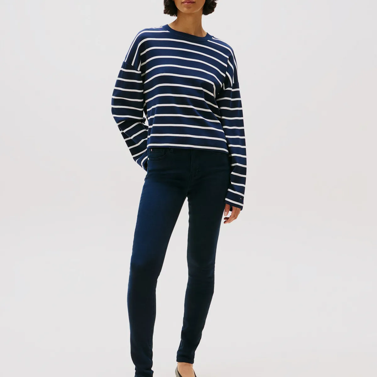 TOMMY HILFIGER - Jeans Como Skinny De Talle Medio Azul Tommy Hilfiger