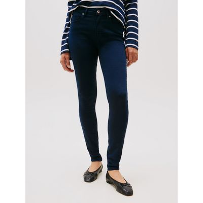 Imagen 2 del producto Jeans Como Skinny De Talle Medio Azul