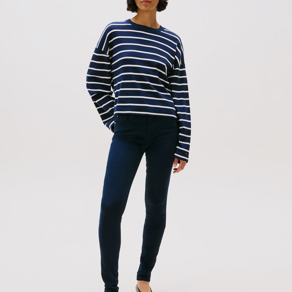 TOMMY HILFIGER - Jeans Como Skinny De Talle Medio Azul Tommy Hilfiger