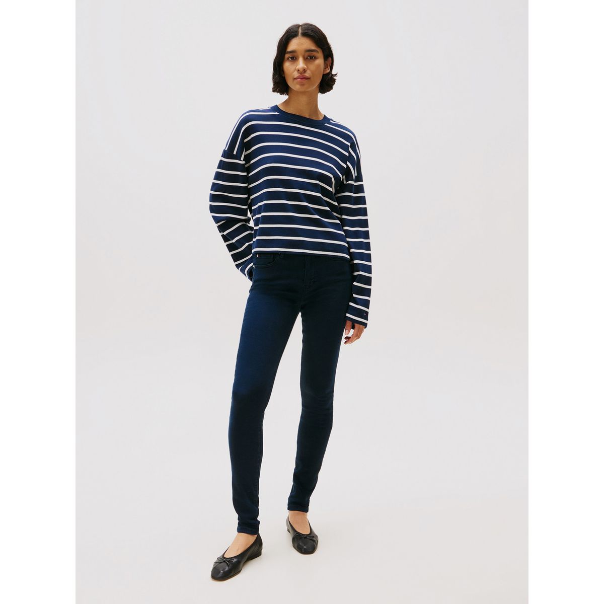 TOMMY HILFIGER - Jeans Como Skinny De Talle Medio Azul Tommy Hilfiger