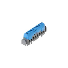 LEGRAND - Regleta azul Neutro 8 entradas