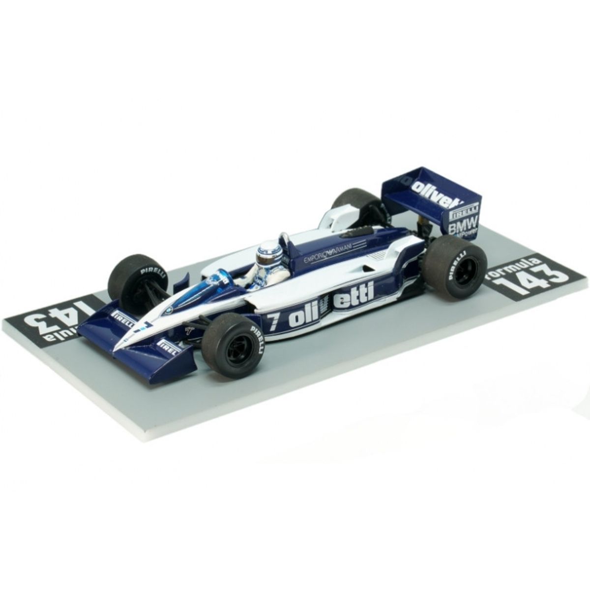 GENERICO - MAGAZINE F1BT55 ( ABF1M110A ) 1-43 1986 BRABHAM BT55 7