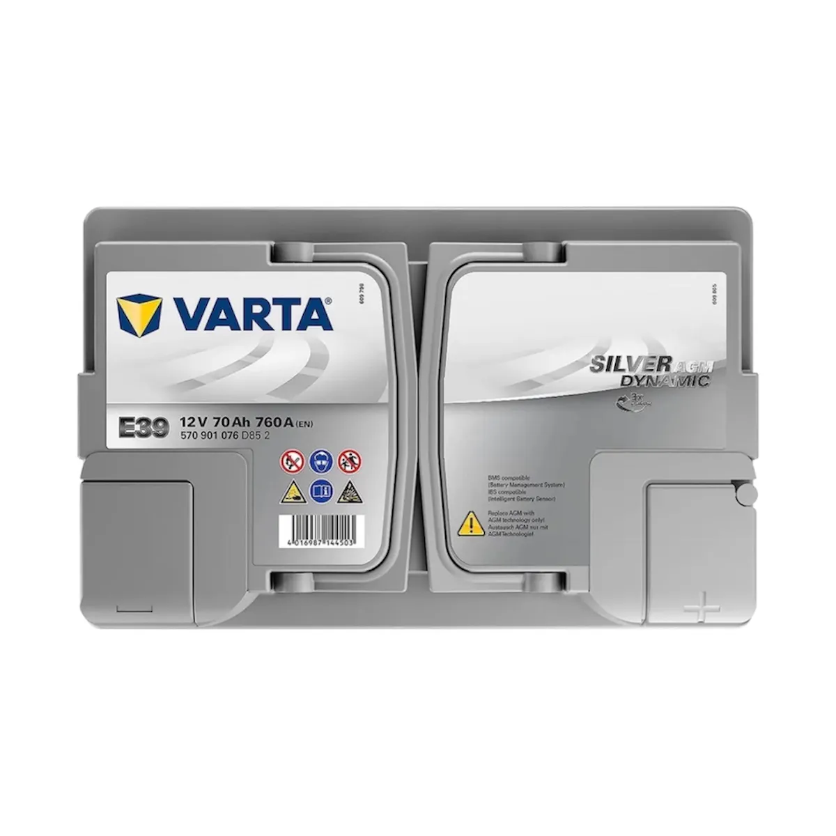 GENERICO - Batería de Auto Varta 70 Ah Positivo Derecho 760 CCA