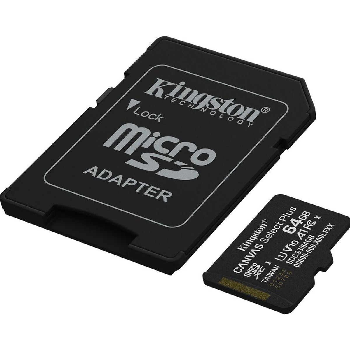 KINGSTON - Tarjeta MicroSDXC 64GB Kingston SDCS3 Canvas Select Plus