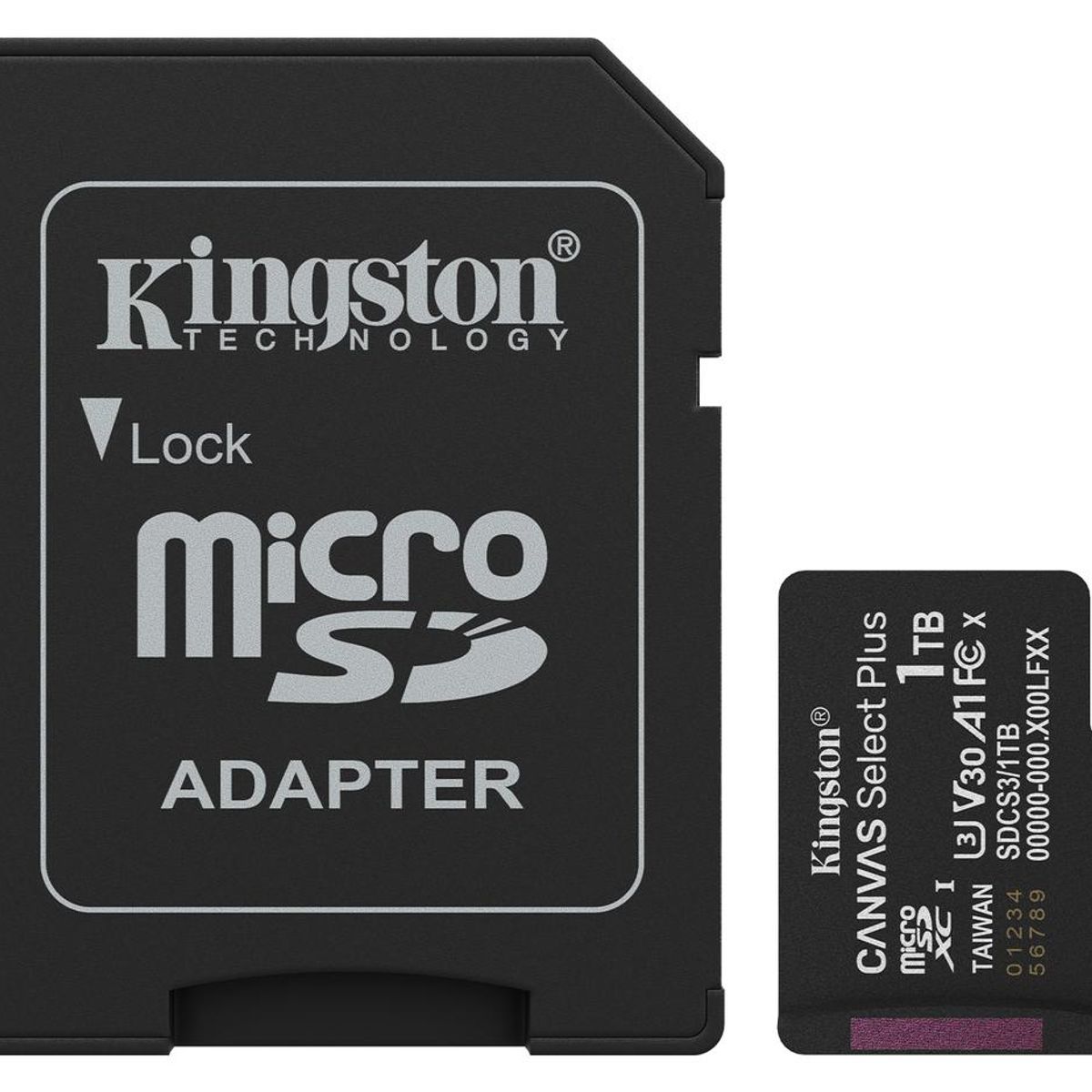 KINGSTON - Tarjeta MicroSDXC 1TB Kingston SDCS3 Canvas Select Plus