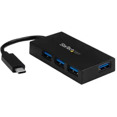STARTECH - Hub Portátil USB C con 4 Puertos USB-A