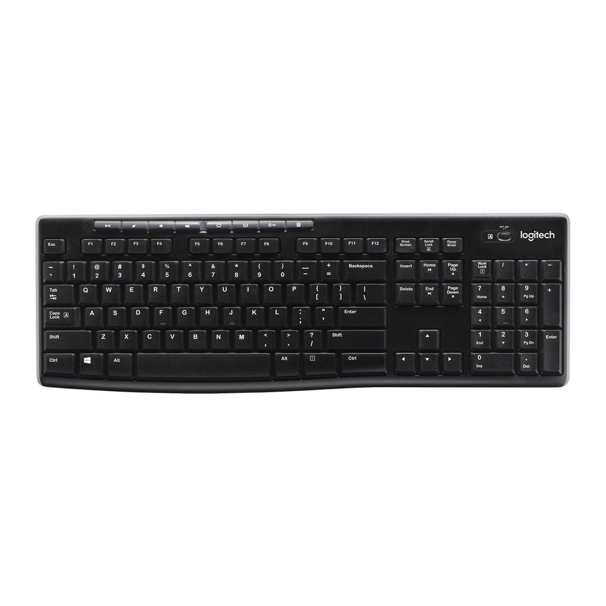 LOGITECH - Teclado Inalámbrico K270 Español Negro