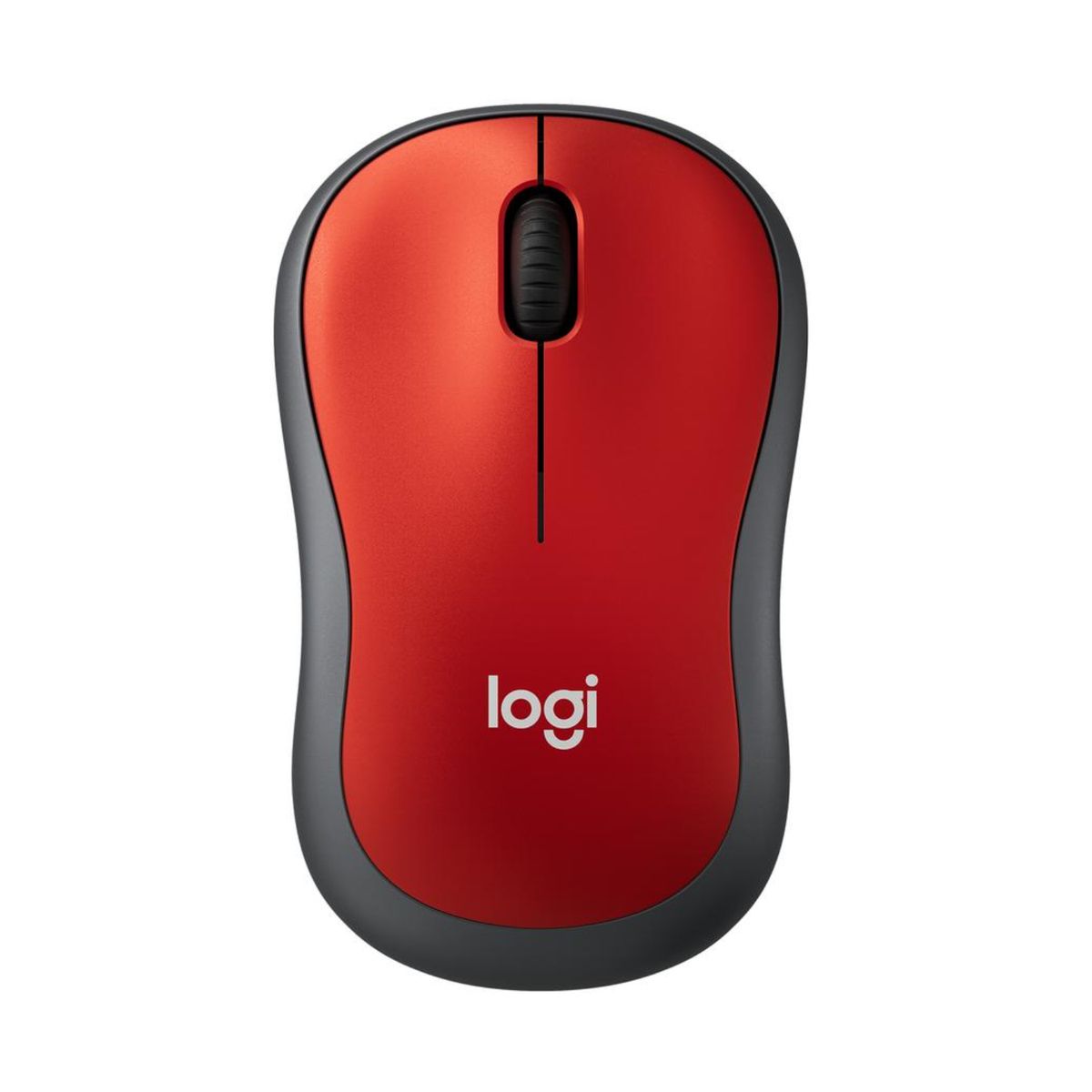 LOGITECH - Mouse Inalambrico Logitech M185 Rojo