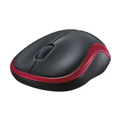LOGITECH - Mouse Inalambrico M185 Rojo