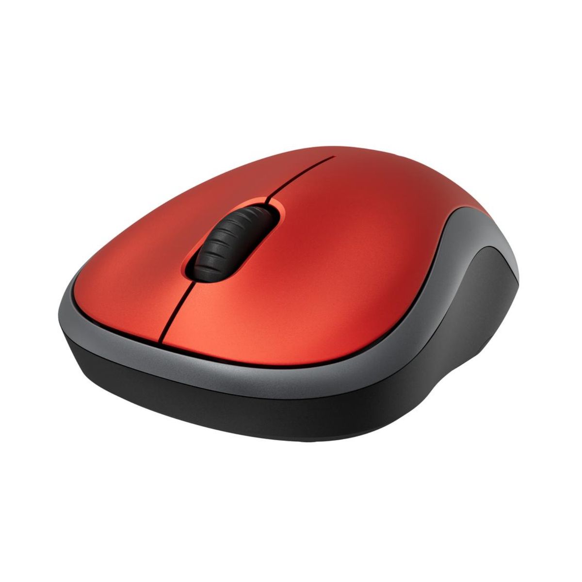 LOGITECH - Mouse Inalambrico Logitech M185 Rojo