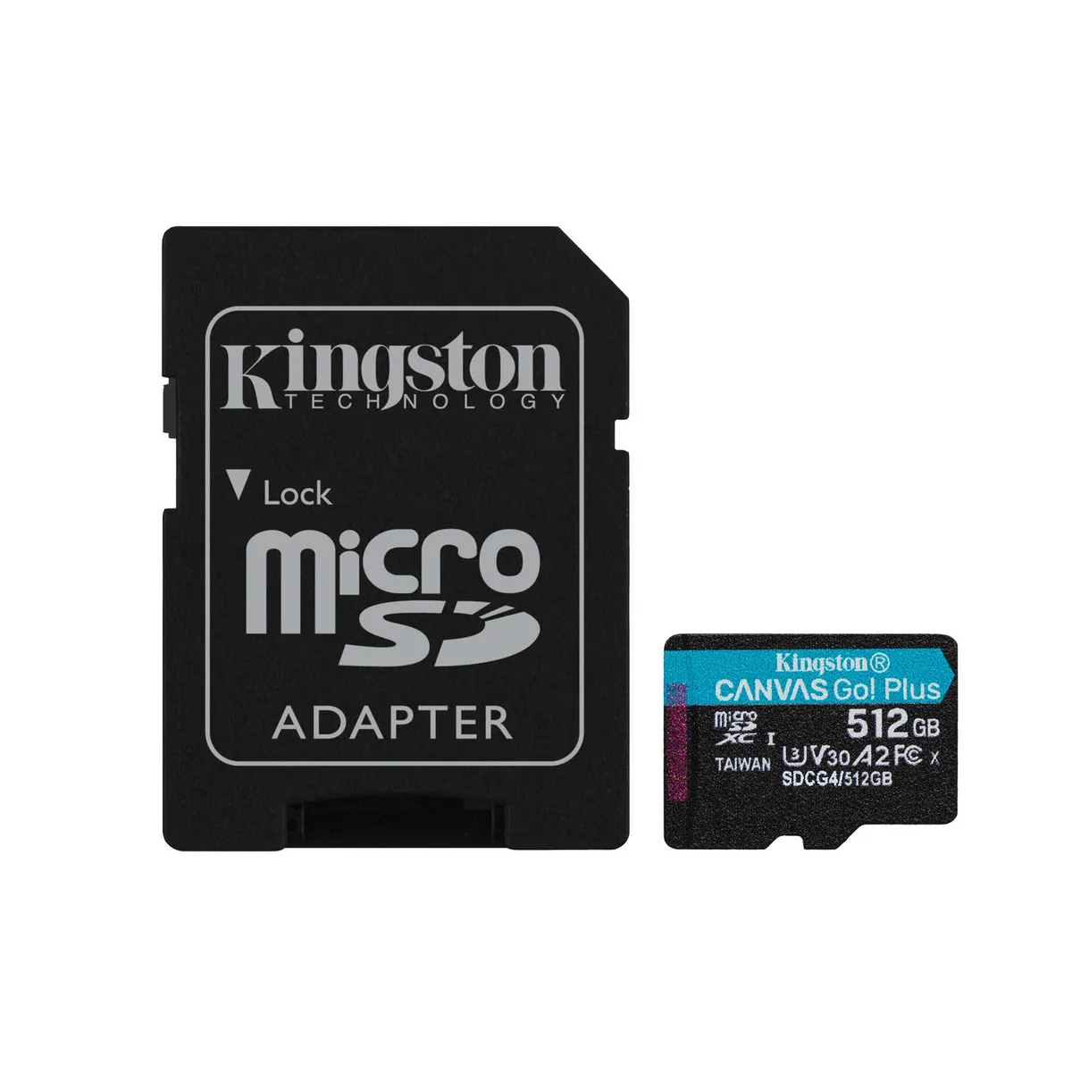 KINGSTON - Tarjeta MicroSD Kingston Canvas Go Plus de 512GB