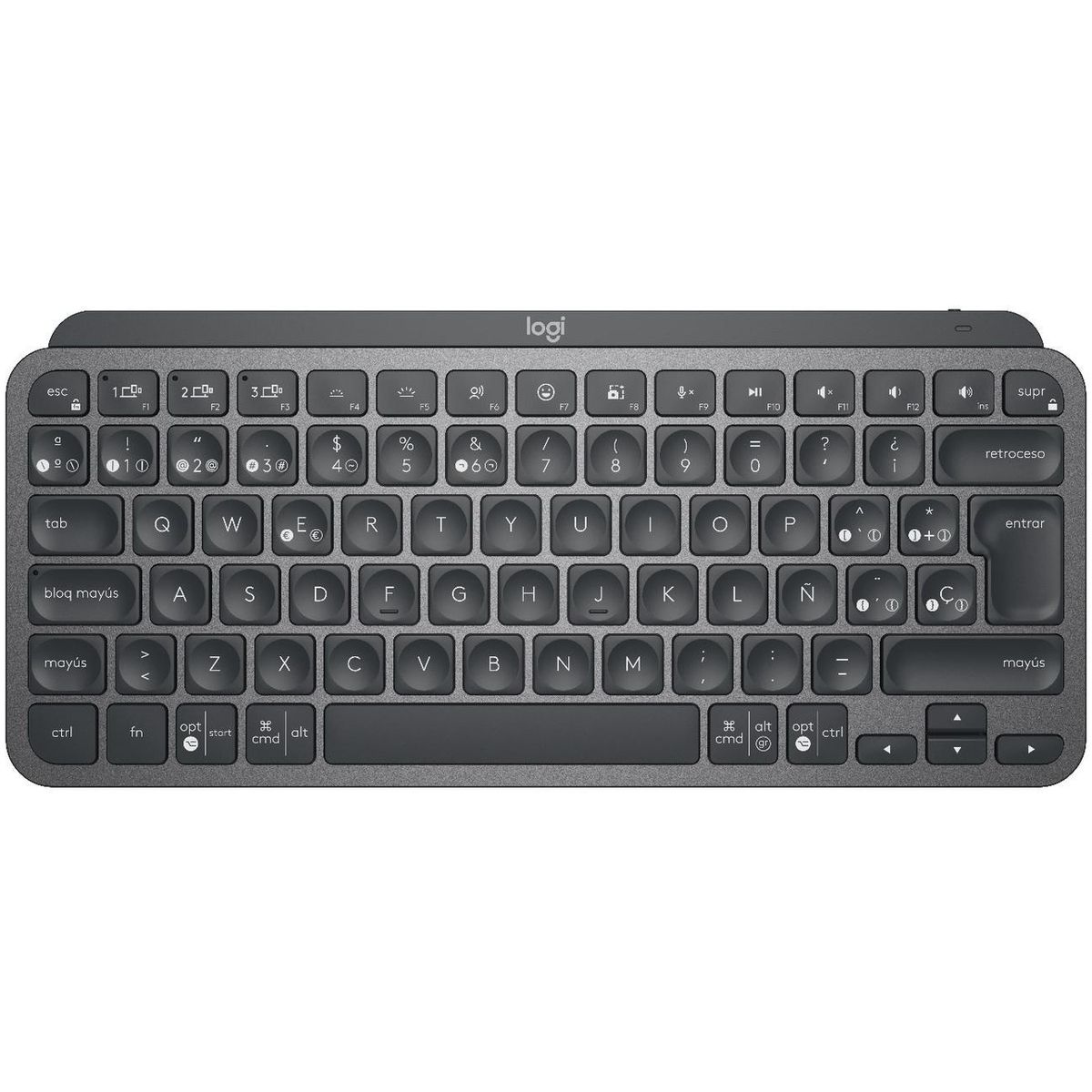 LOGITECH - Teclado Inalámbrico MX Keys Mini Grafito Espanol
