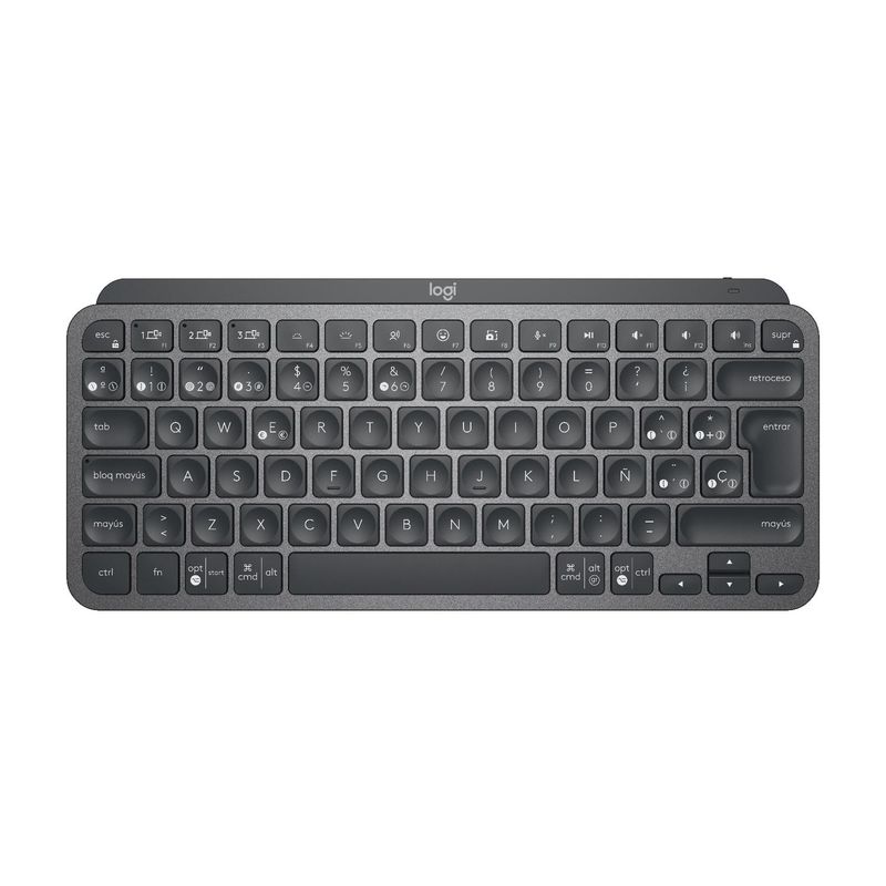 LOGITECH - Teclado Inalámbrico MX Keys Mini Grafito Espanol