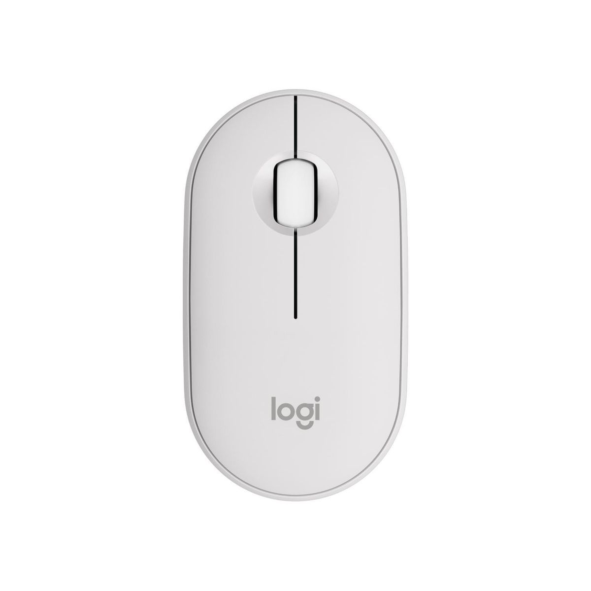 LOGITECH - Mouse Bluetooth Pebble Mouse 2 M350s Blanco
