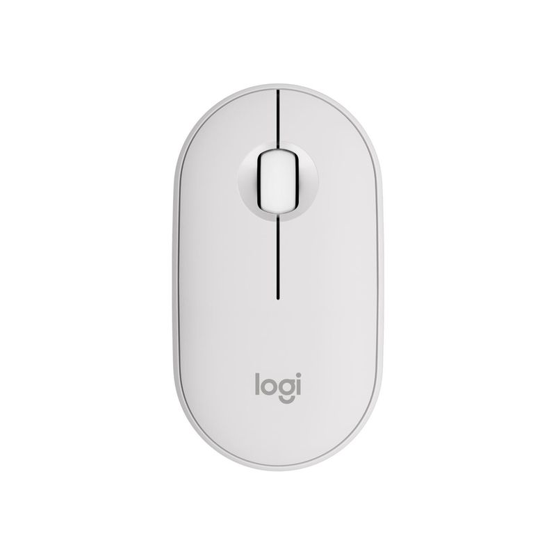 LOGITECH - Mouse Bluetooth Pebble Mouse 2 M350s Blanco