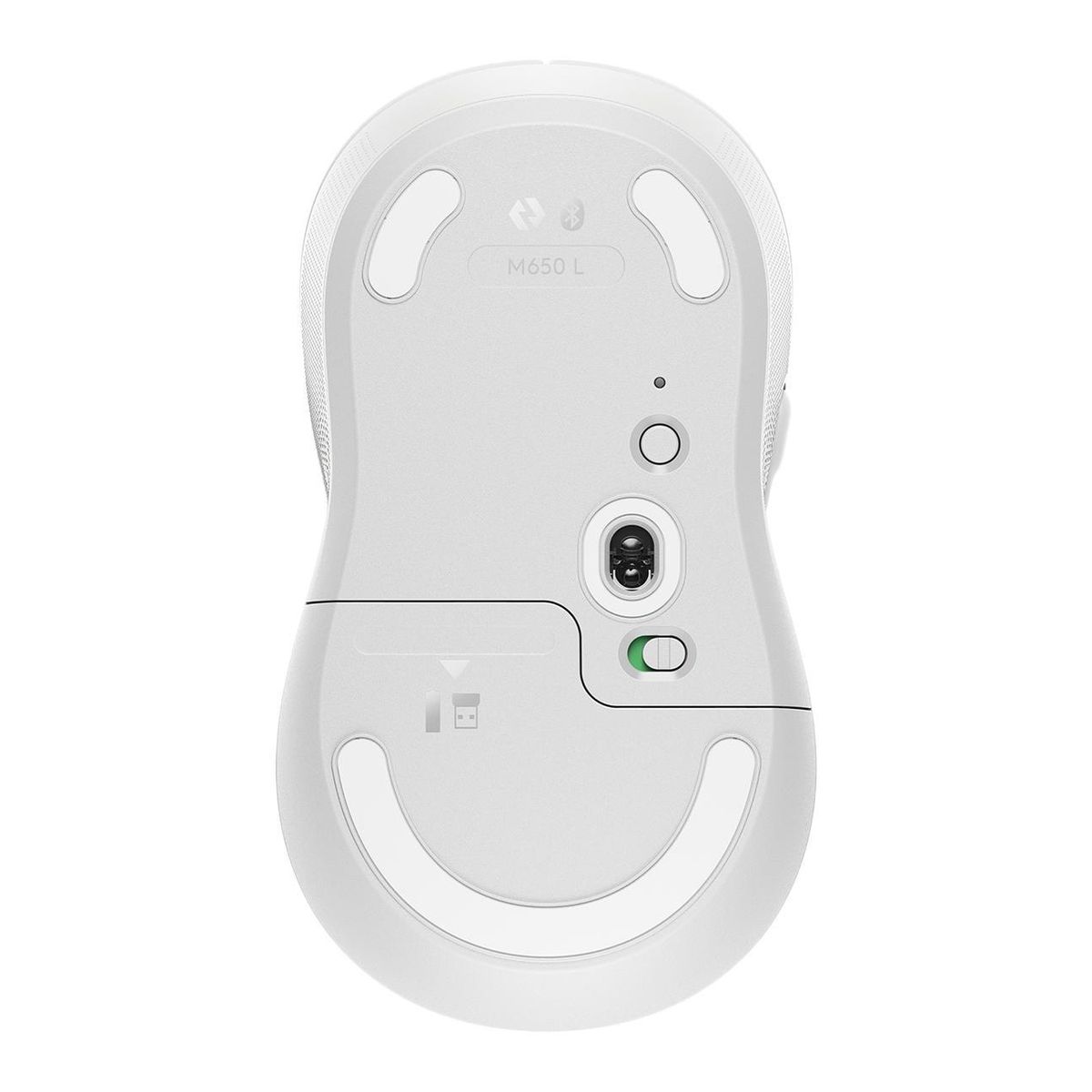 LOGITECH - Mouse Inalambrico Signature M650 L Blanco