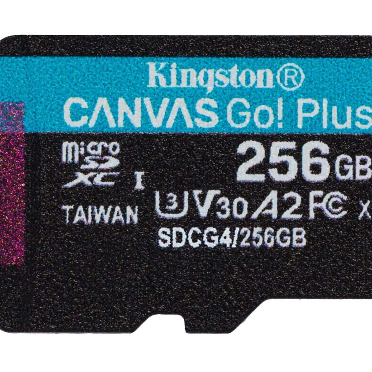 KINGSTON - Memoria microSD Kingston Canvas Go Plus 256GB microSD V30