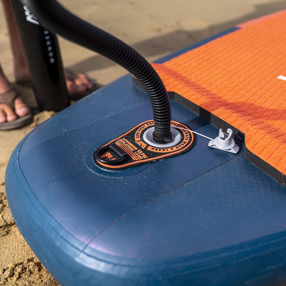 AQUA MARINA - Bombín Doble Acción Aqua Marina Liquid Air V2 para SUP