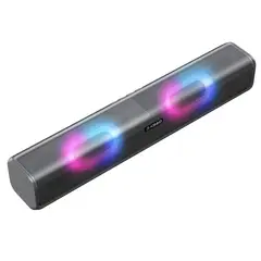 KBOD - Soundbar Parlante Bluetooth Bc80 1800mah Sonido 360 Negro