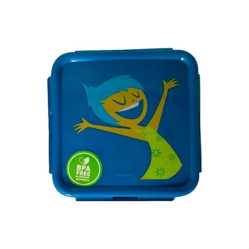 DISNEY - Portasandwich Hermético 500ml Infantiles Disney Intensamente - Alegría