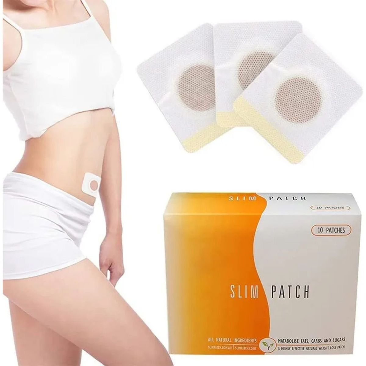 MOVI - Parches Reductores Slim Patch Adelgazantes Naturales