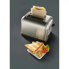 GENERICO - 2 Packs de 6 Bolsas reutilizables para sandwich en tostadora