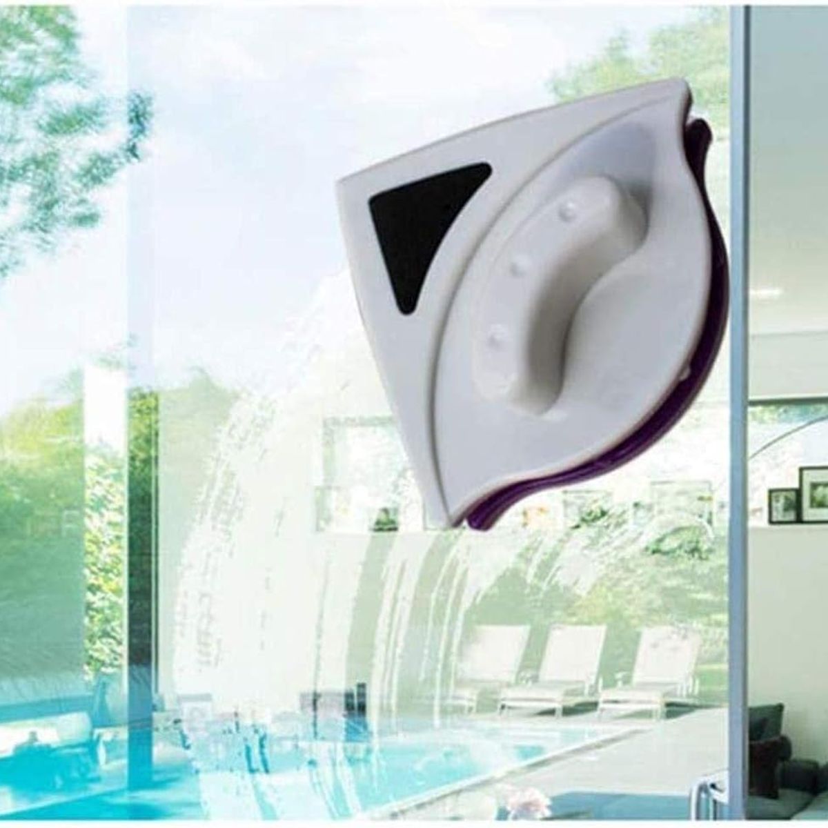 GENERICO - Limpiavidrios Magnético Triangular