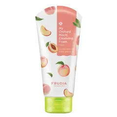 FRUDIA - PEACH CLEANSING FOAM WEAK ACID