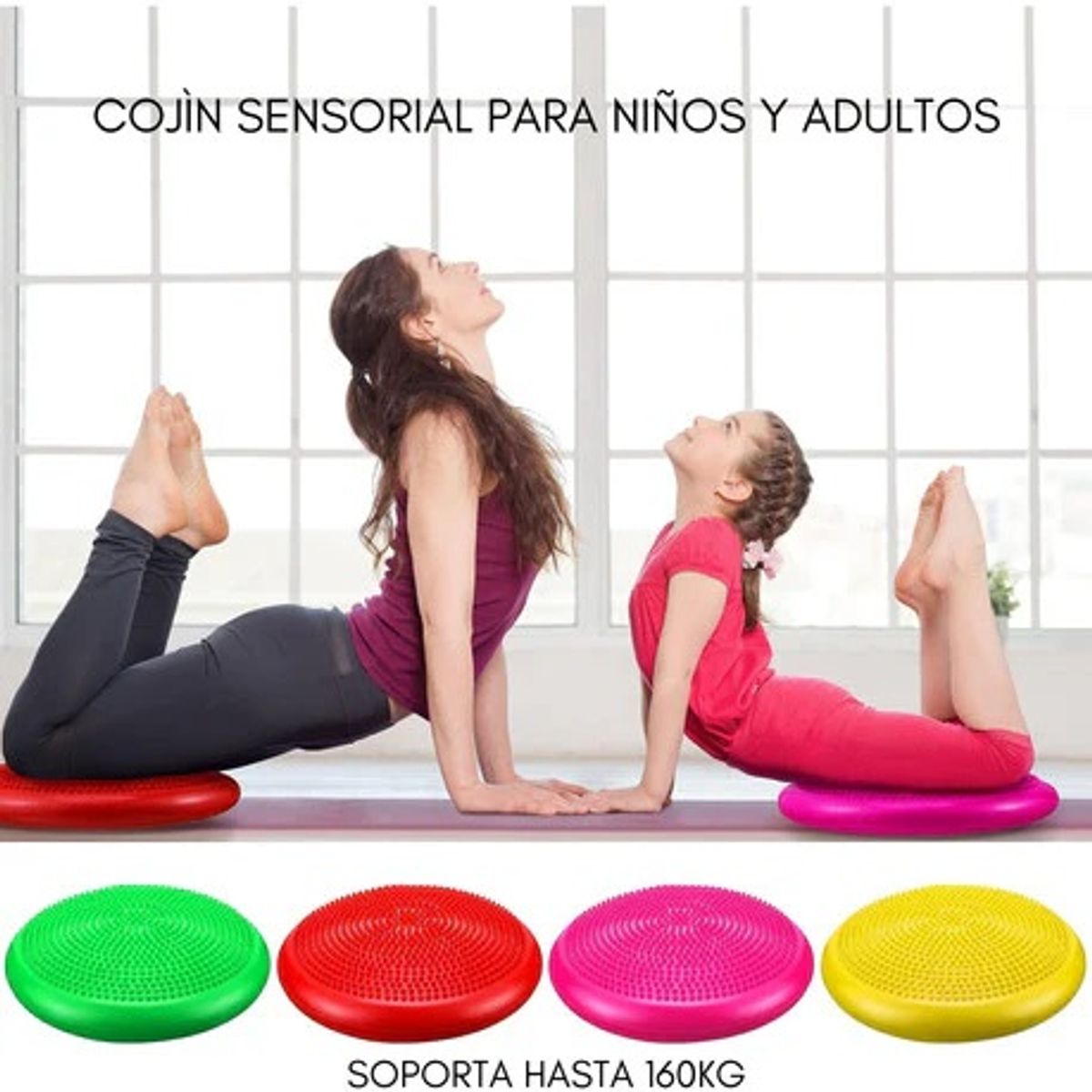 GENERICO - Cojín Autismo Sensorial Propioceptivo Yoga