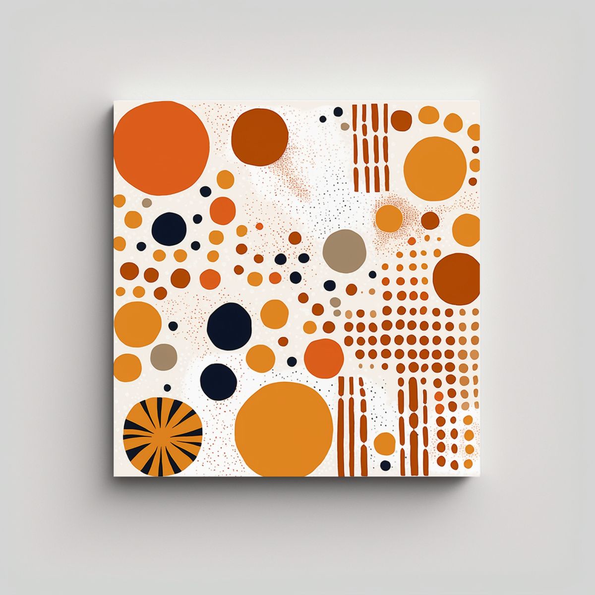 GENERICO - Cuadro De Pared Minimalista Con Patrones 70x70 Cm