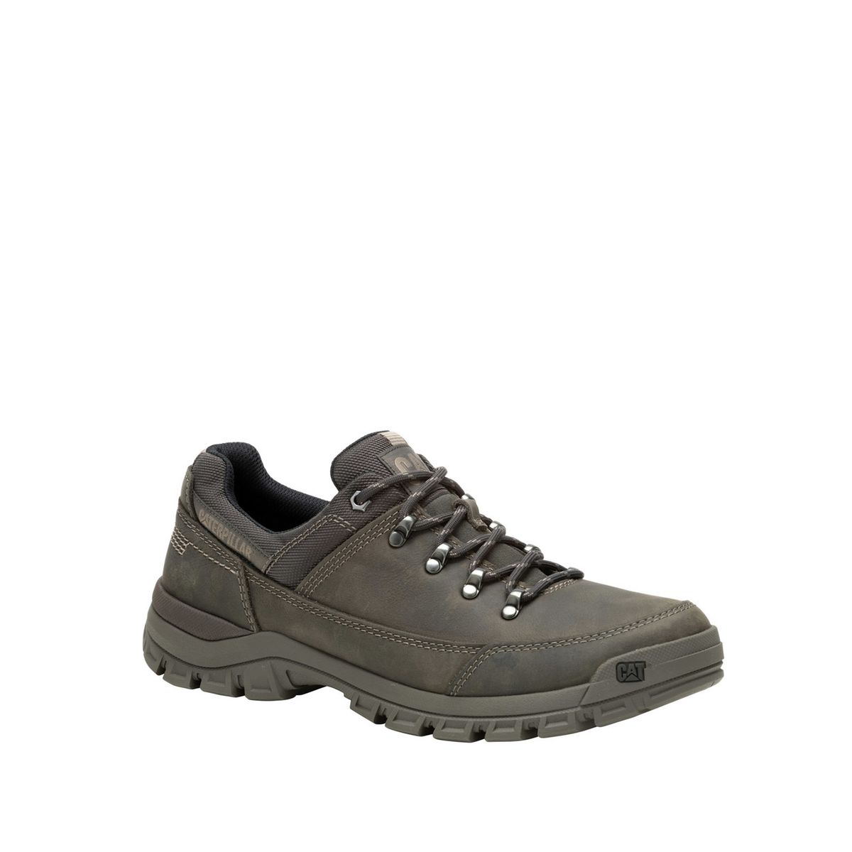 CAT - Zapato Cuero Hombre Threshold Hiker Low Taupe CAT
