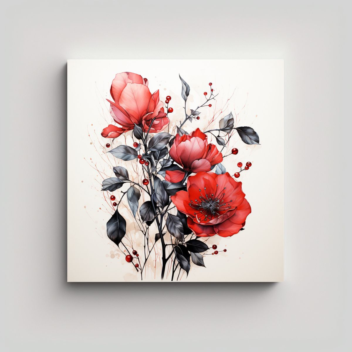 GENERICO - Pinturas Decorativas De Diseño Luminoso Con 80x80 Cm