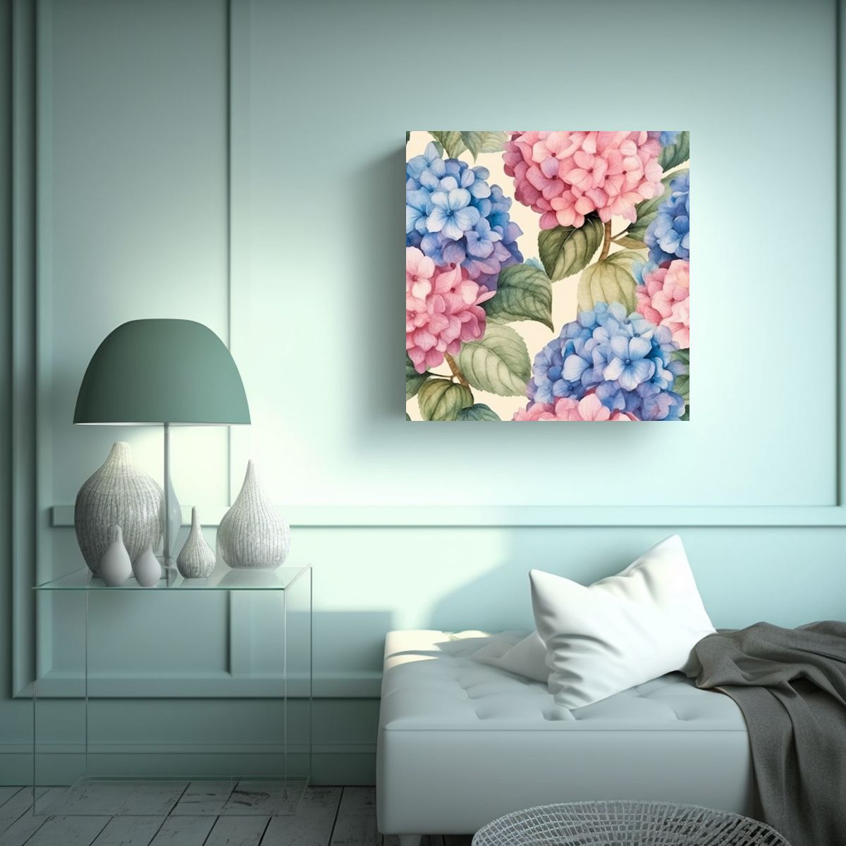 GENERICO - Arte De Pared Vintage En Movimiento Belleza En 80x80 Cm