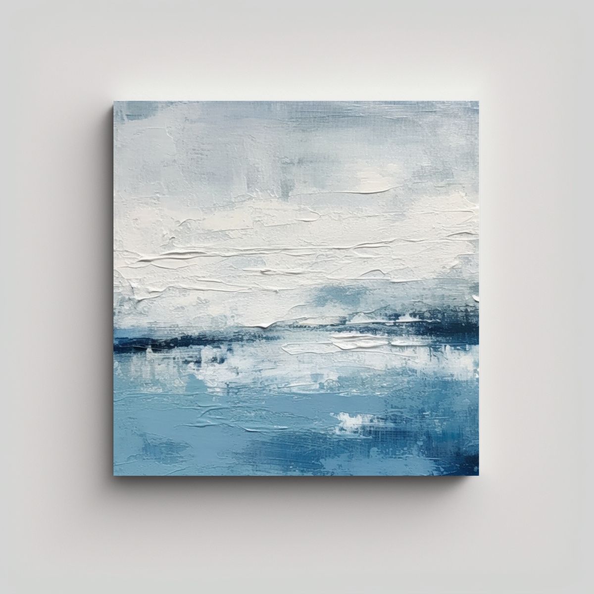 GENERICO - Obra De Arte Minimalista Moderna En Acrílico 90x90 Cm