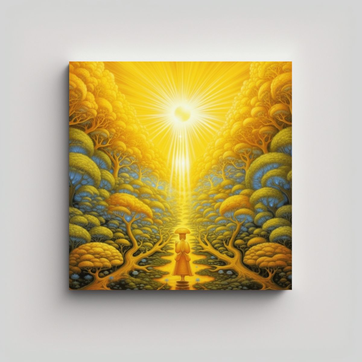GENERICO - Pinturas Decorativas Estrelladas De Canva Hermoso 90x90 Cm
