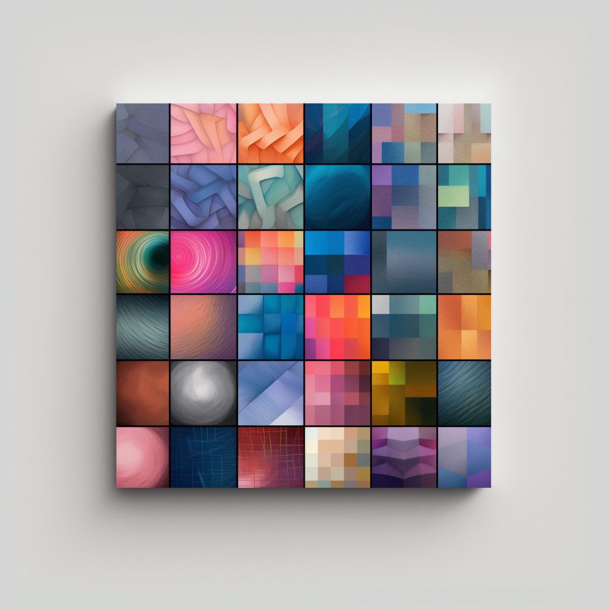 GENERICO - Cuadros Decorativos En Tela De Alta Calidad En 70x70 Cm