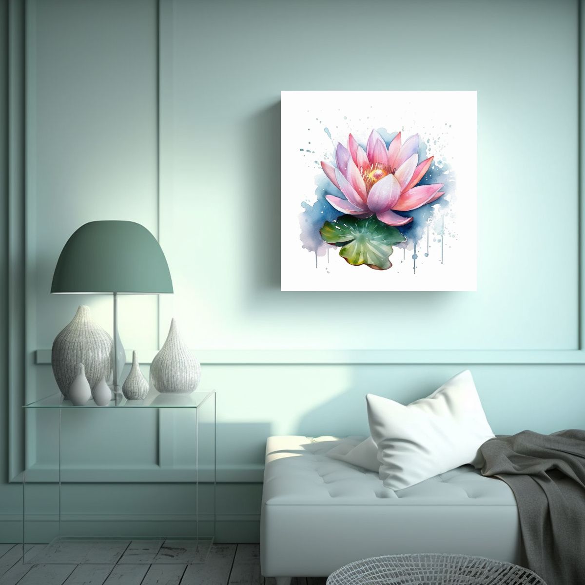 GENERICO - Creatividad En Lienzo Creación De Imágenes De 80x80 Cm