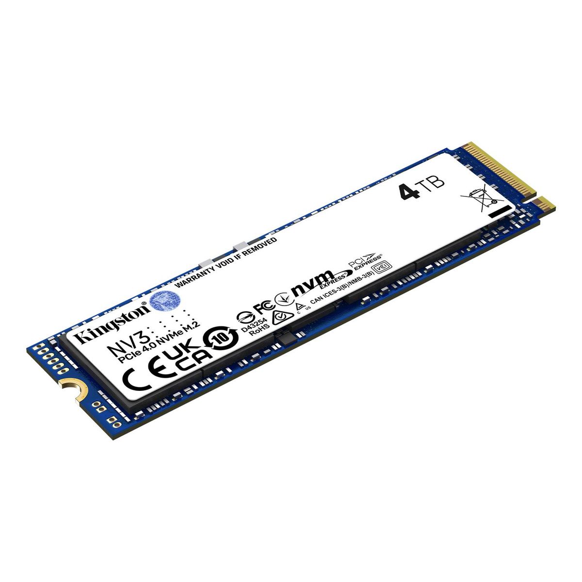 KINGSTON - Disco de Estado Sólido Kingston NV3 de 4TB