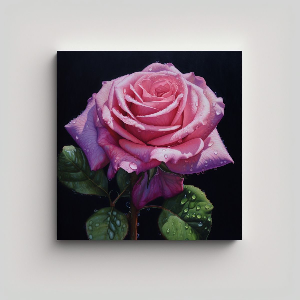 GENERICO - Innovador Lienzo Decorativo De Tela Con Diseño 80x80 Cm