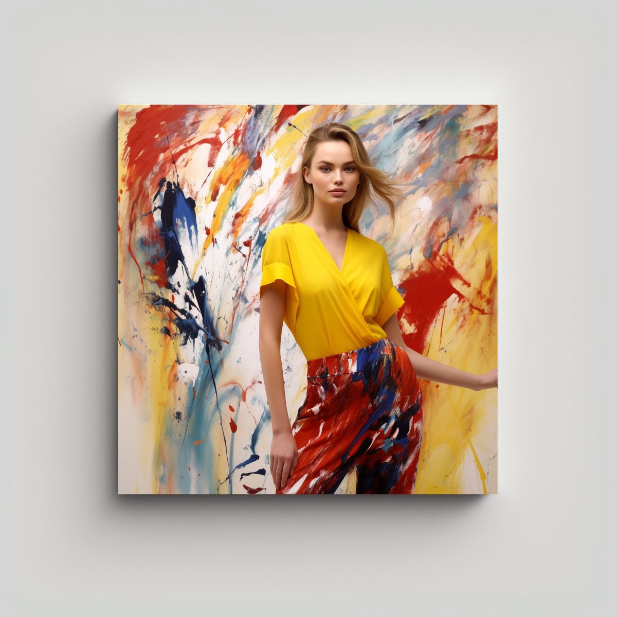 GENERICO - Equilibrio Moderno En Tu Sesión De Fotos Con 90x90 Cm.