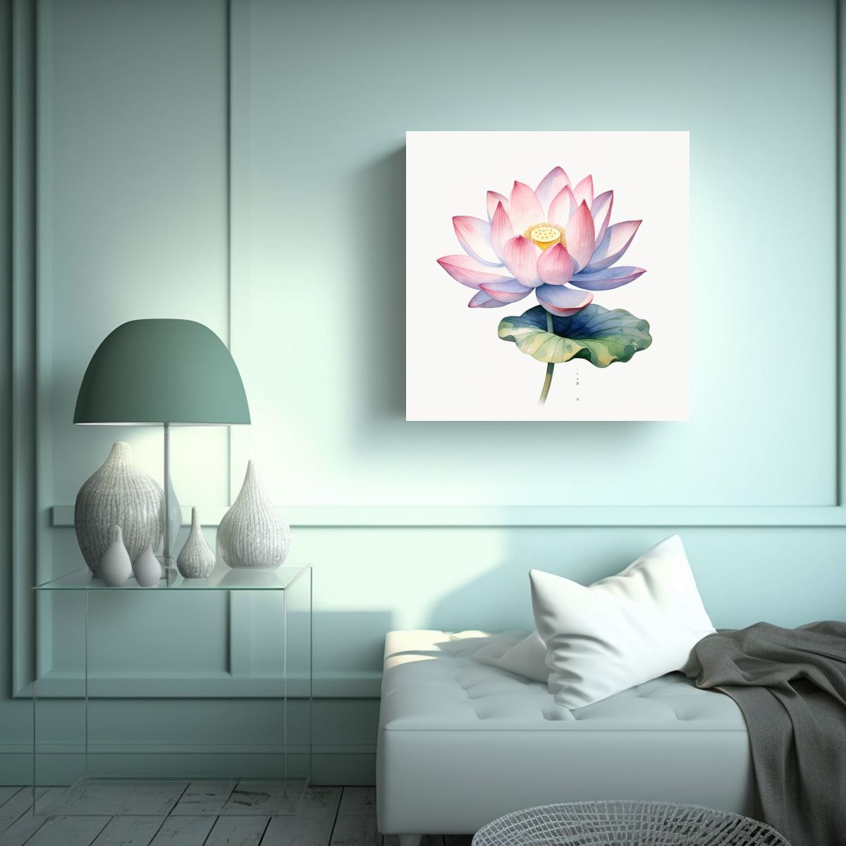 GENERICO - Cuadro Decorativo En Tela Sublimada De Alta 80x80 Cm