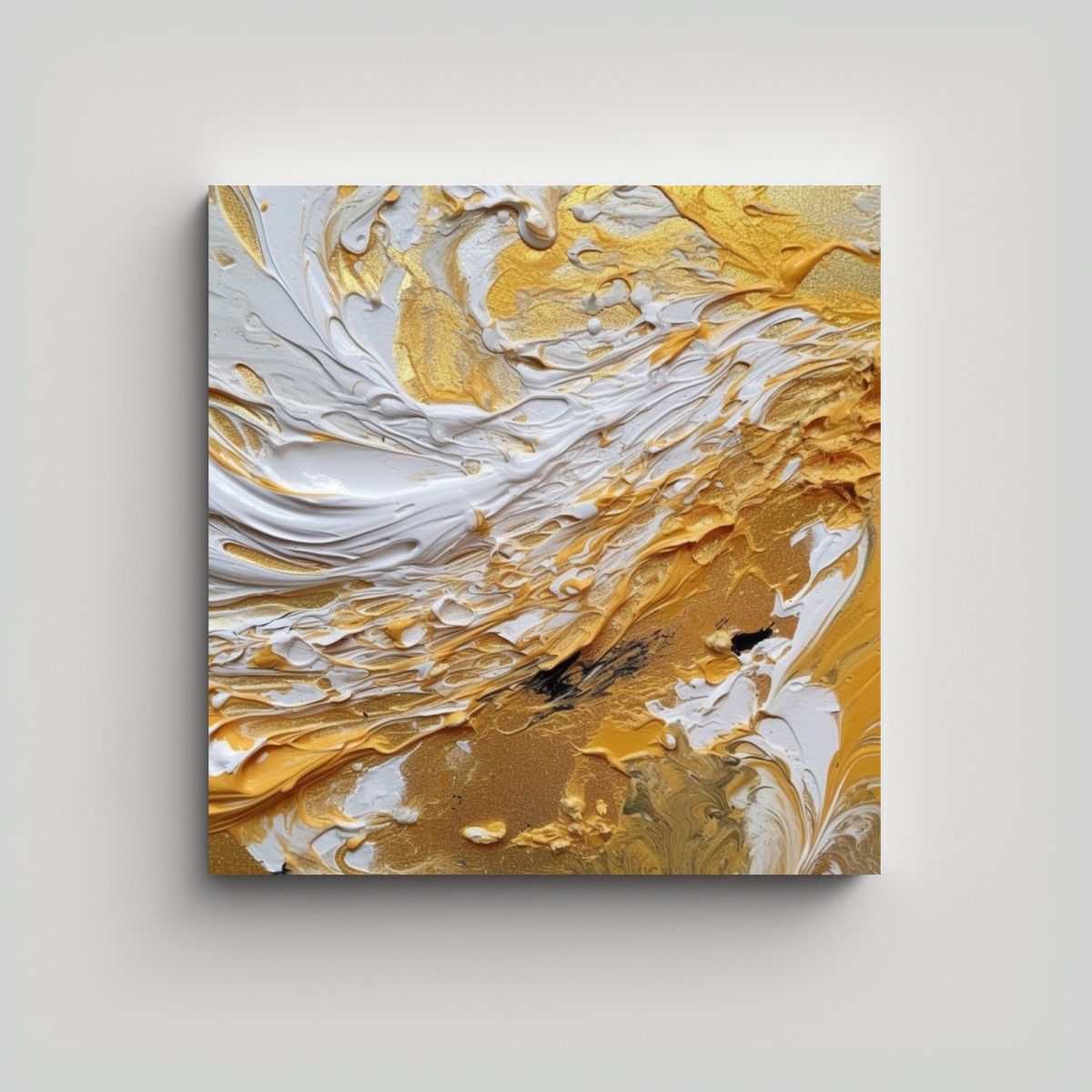 GENERICO - Cuadro Lienzo Tela Venta Gama Colores Radiant 70x70 Cm