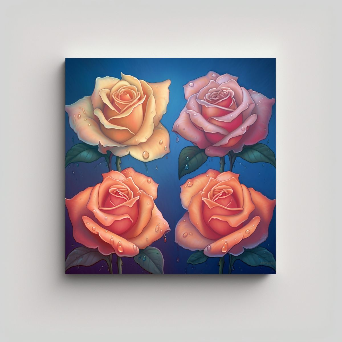 GENERICO - Decoración Única Arte De Pared Exclusivo Para 80x80 Cm